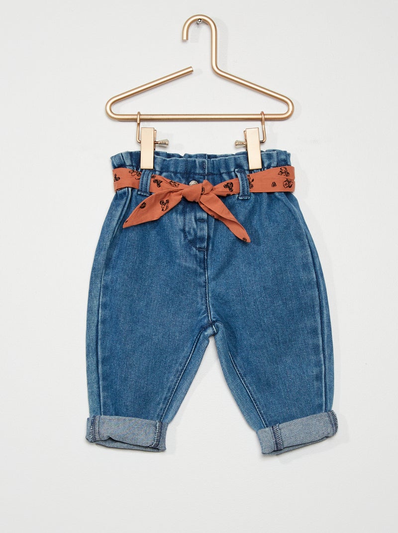 Jean 'Minnie' de 'Disney' bleu - Kiabi