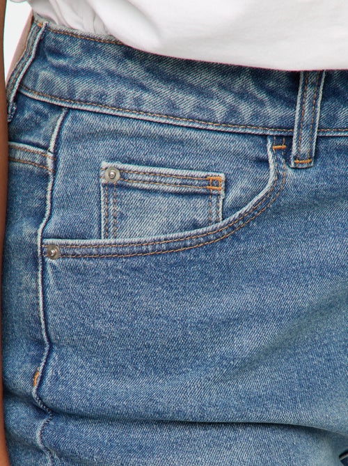 Jean mom 5 poches L34 - Kiabi
