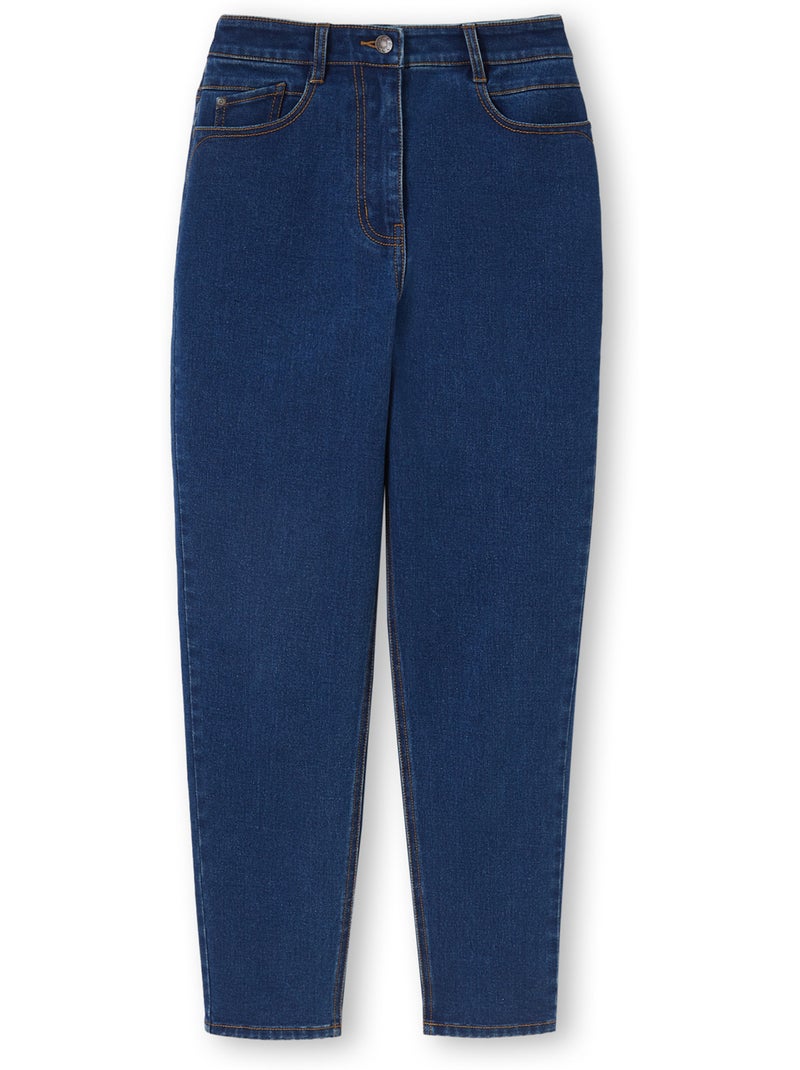 Jean Mom 7/8ème - DAXON Bleu stone - Kiabi