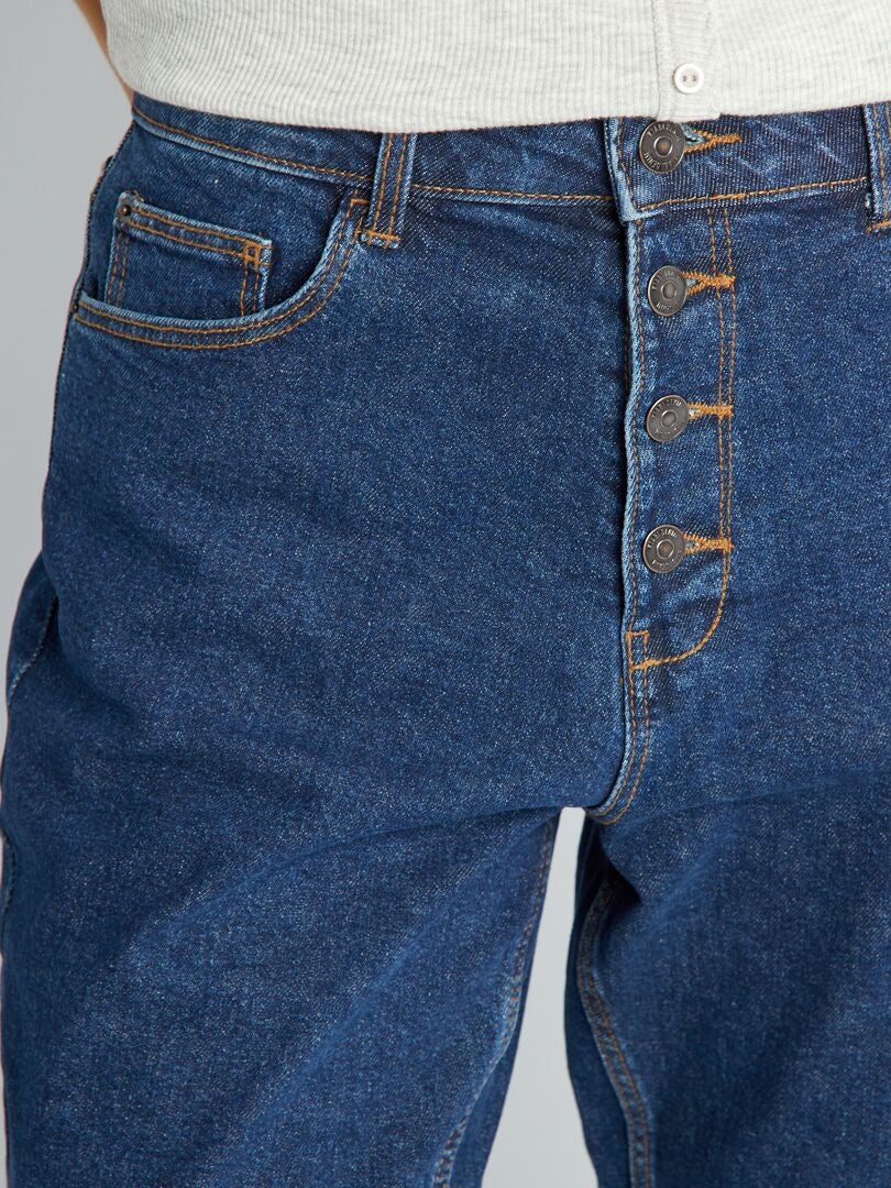 Jean mom à taille très haute - L32 Brut - Kiabi
