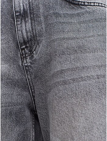 Jean mom droit à taille haute dilvin