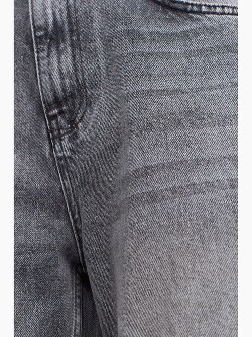 Jean mom droit à taille haute dilvin - Kiabi Jean mom droit à taille haute dilvin - Kiabi