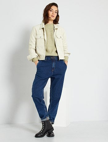 Jean mom éco-conçu