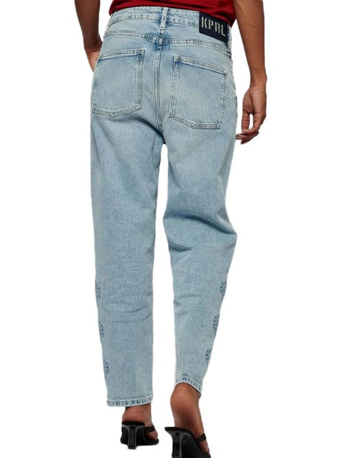 Jean mom femme kaporal - Kiabi