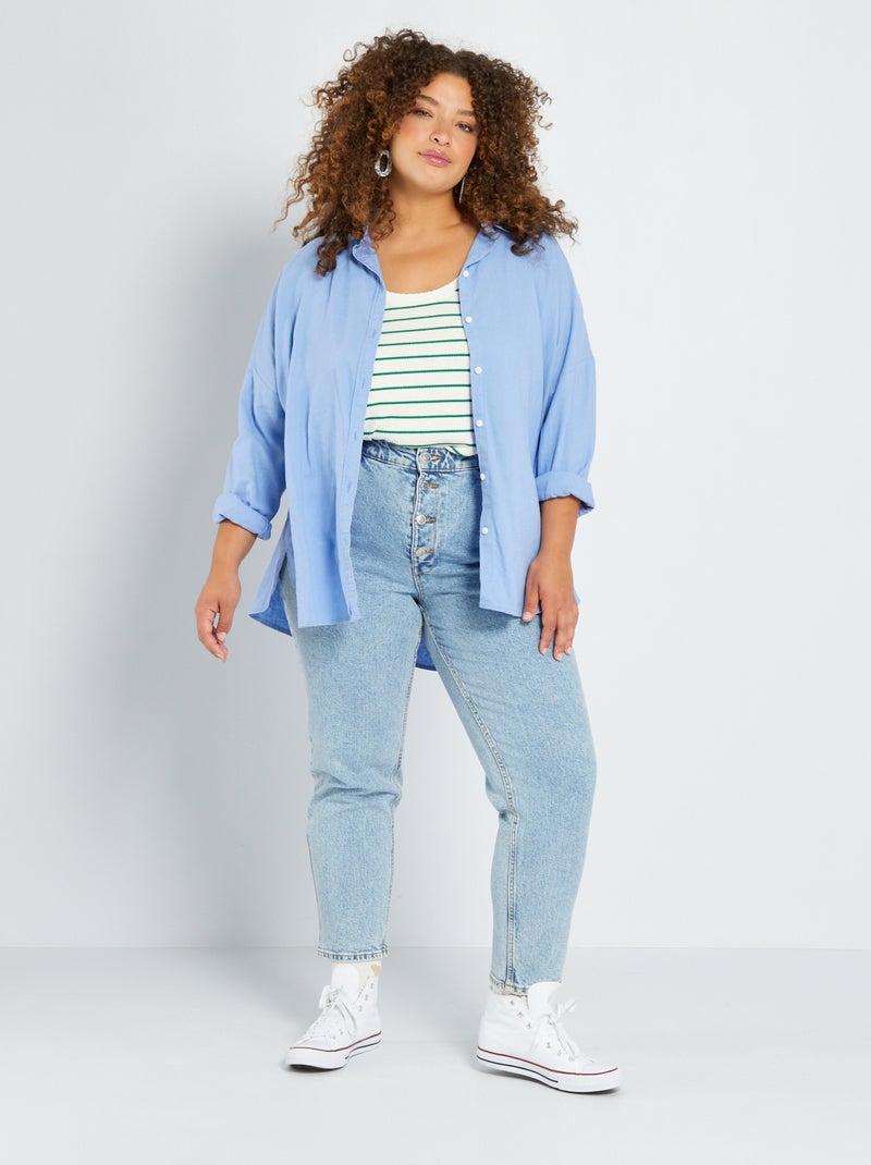 Jean mom fit - L30 Triple stone - Kiabi