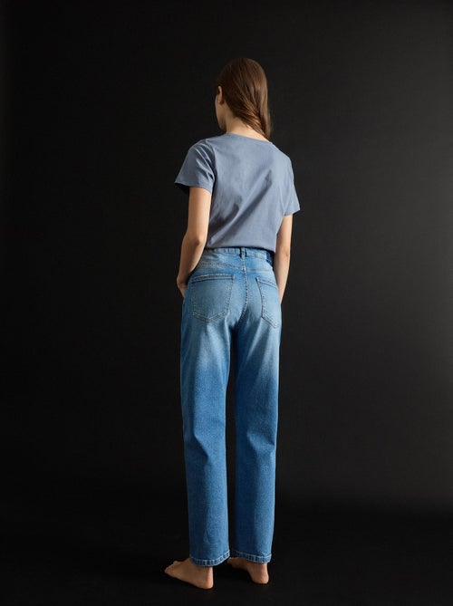 Jean mom fuselé pour femme MO Fashion - Kiabi