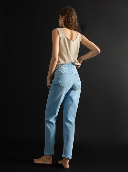 Jean mom fuselé pour femme MO Fashion - Kiabi