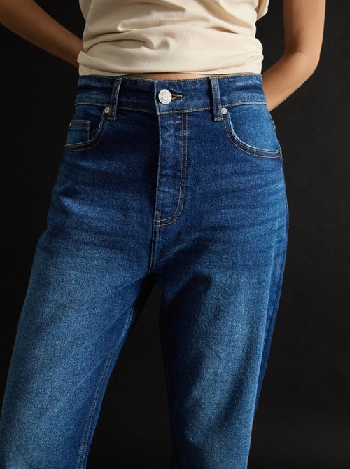 Jean mom fuselé pour femme MO Fashion - Kiabi