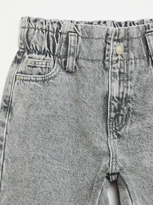 Jean mom paperbag - Kiabi Jean mom paperbag - Kiabi