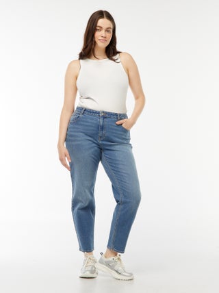 Jean mom taille haute - L34