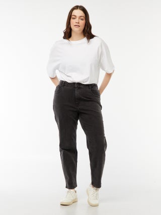 Jean mom taille haute - L34
