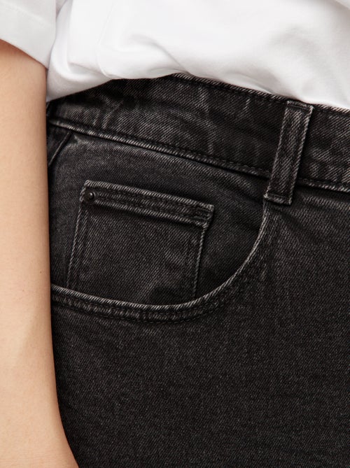 Jean mom taille haute - L34 - Kiabi