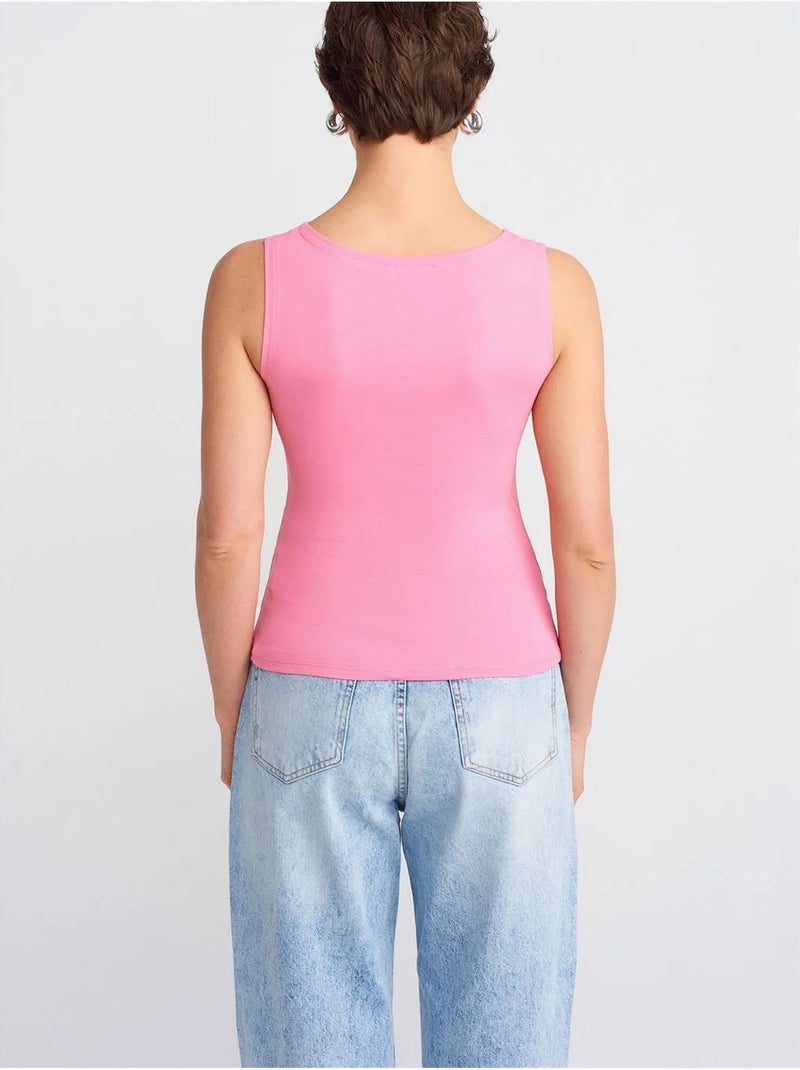 Jean mom taille haute à jambe droite dilvin Bleu clair - Kiabi