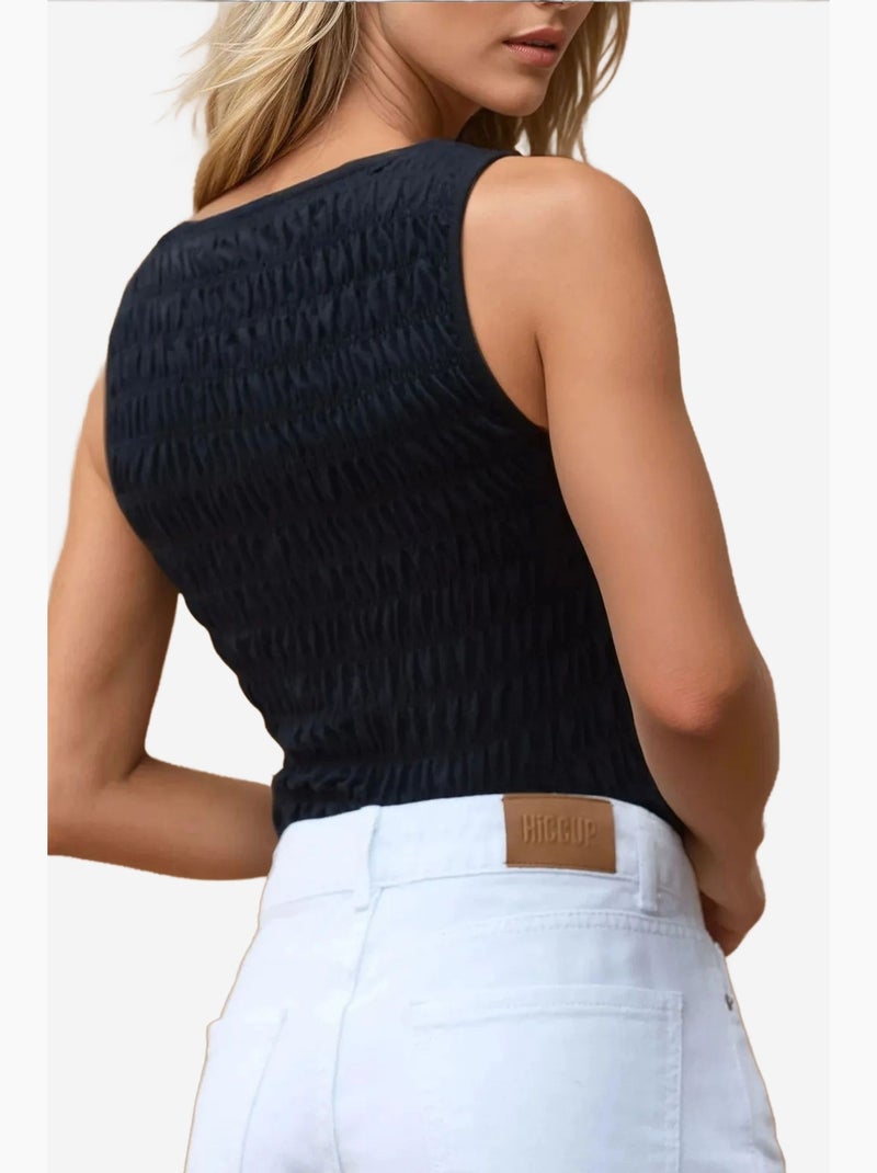 Jean mom taille haute coupe droite hiccup Blanc - Kiabi