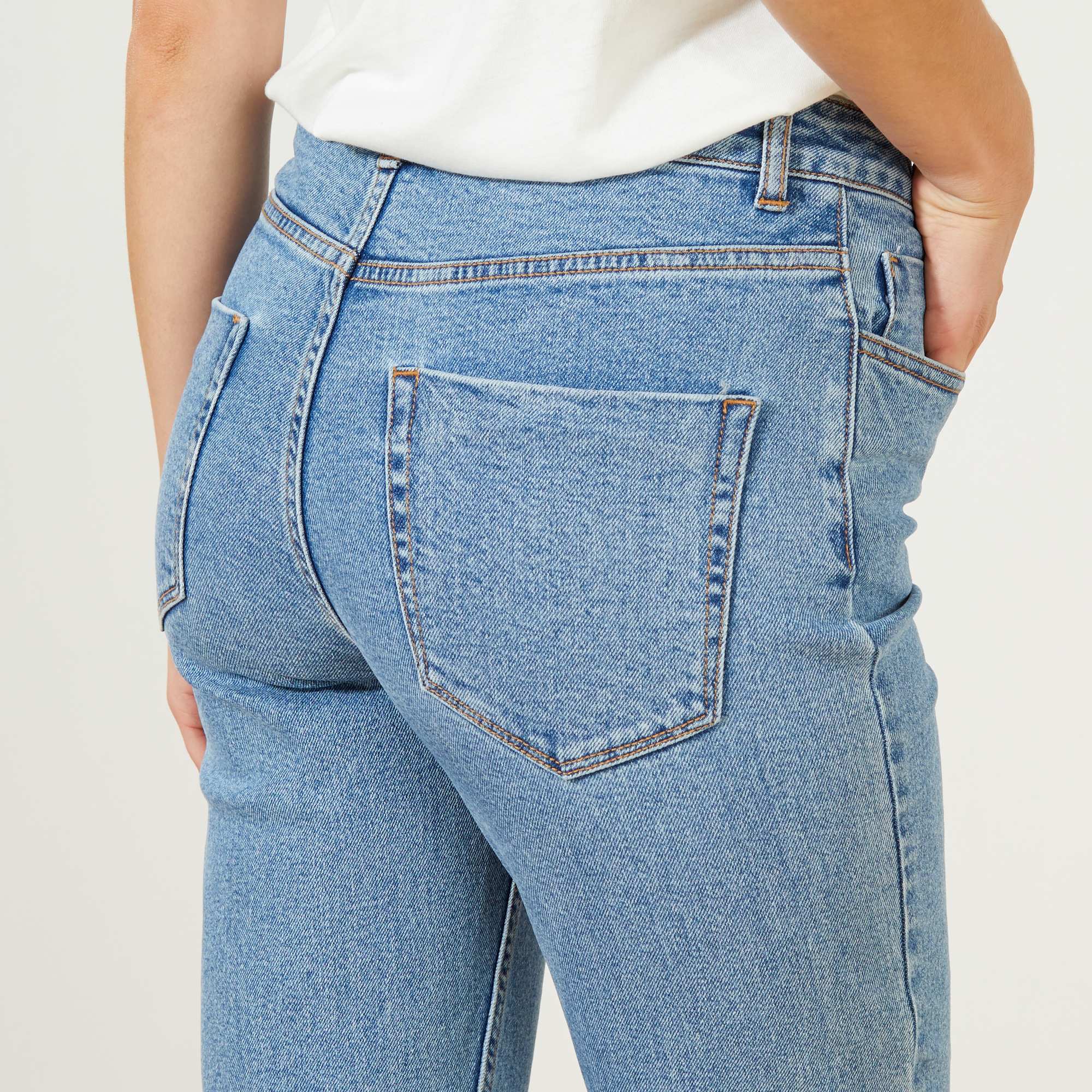 jeans blanc femme kiabi