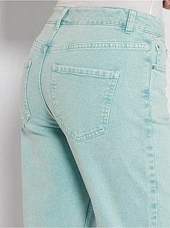 Jean mom taille haute - Kiabi