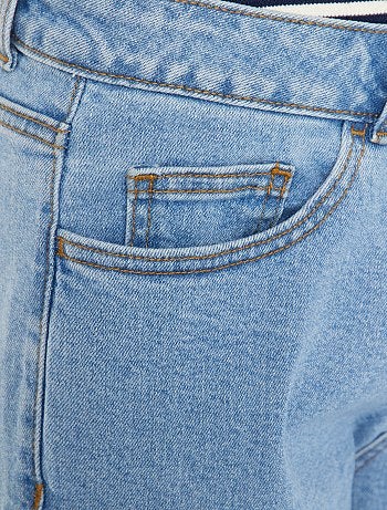 Jean mom taille très haute - Kiabi