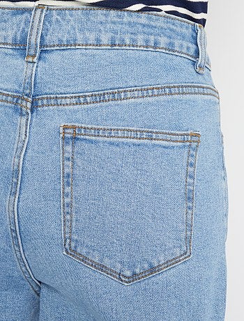 Jean mom taille très haute - Kiabi