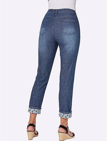 Jean Motif Cœur Tendance - Taille Standard - Moda Vilona