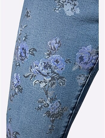 Jean Motif Floral - Taille Standard - Helline