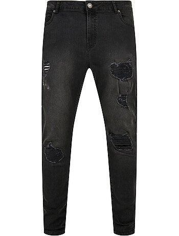 Jean motif/style effet usé - urban classics