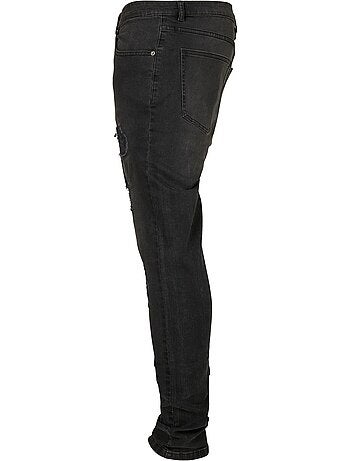 Jean motif/style effet usé - urban classics