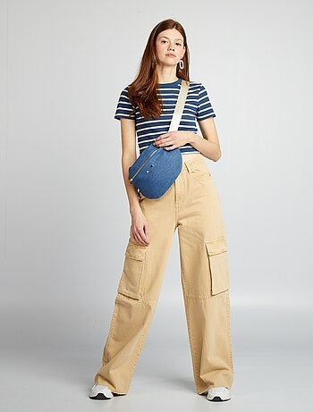 Jean multipoche wide leg