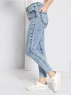 Jean neige coupe skinny - Kiabi