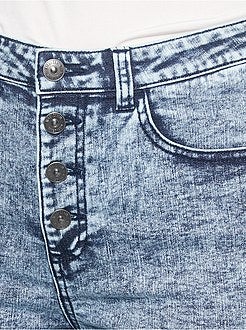 Jean neige coupe skinny - Kiabi