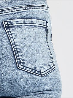 Jean neige coupe skinny - Kiabi