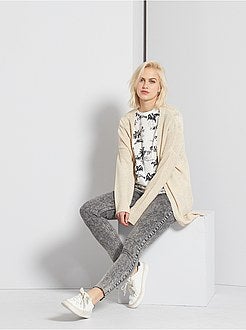 Jean neige coupe skinny - Kiabi