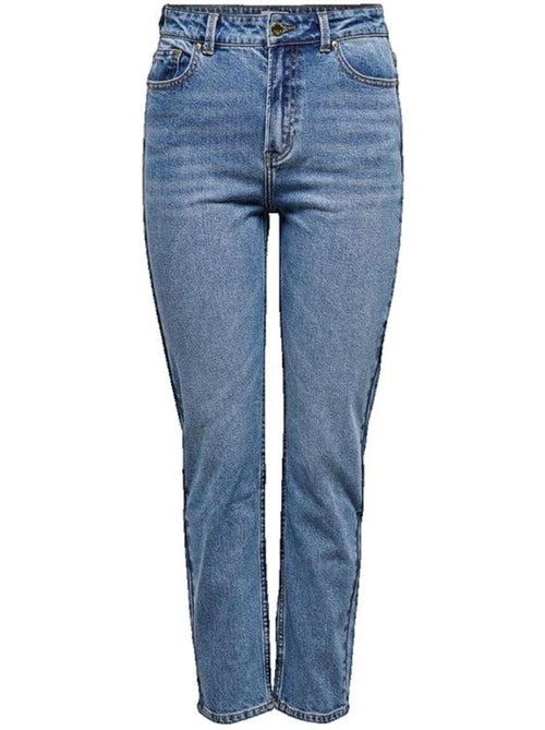 Jean ONLEMILY coupe droite en coton Only - Kiabi