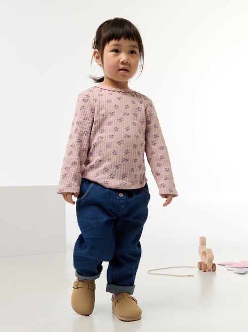 Jean paperbag - Kiabi