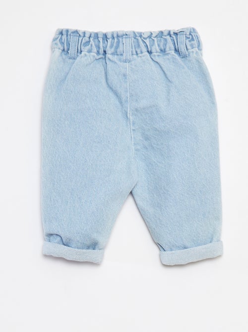 Jean paperbag 'Disney' revers à base - Kiabi