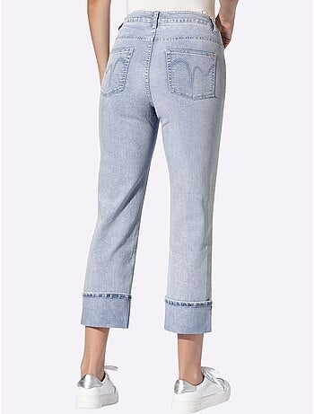 Jean petites pierres brillantes fantaisie - taille standard - helline
