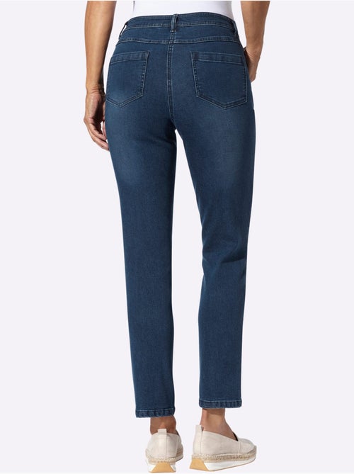 Jean Petites Pierres Brillantes Fantaisie - Taille Standard - Moda Vilona - Kiabi