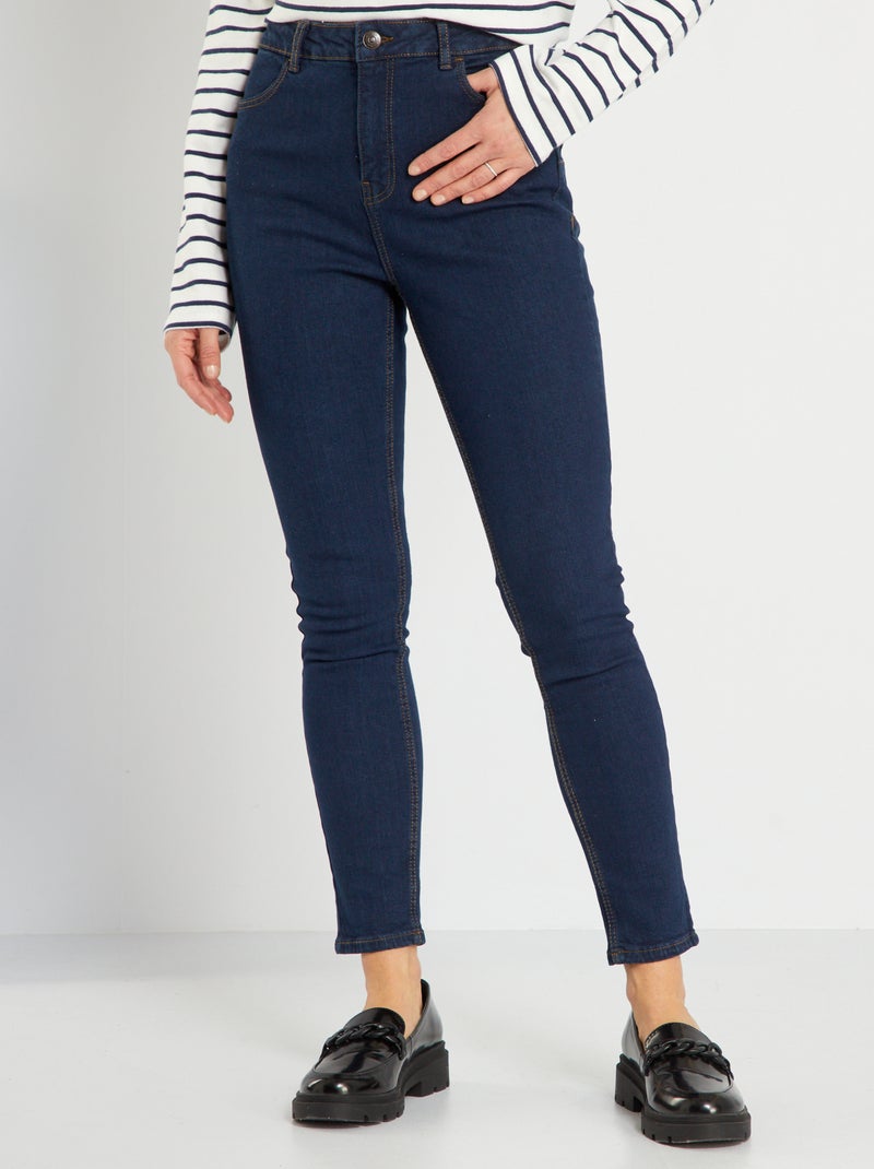 Jean push-up - L34 Bleu brut - Kiabi