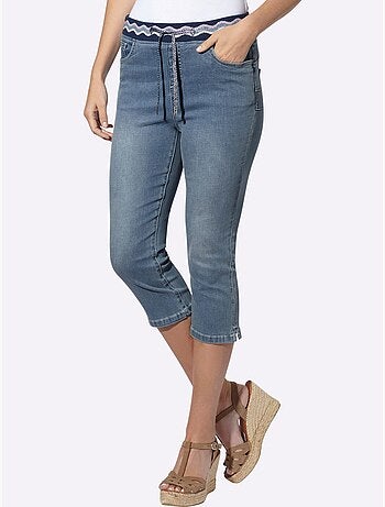 Jean Push-up Ceinture élastique Confortable - Taille Standard - Helline