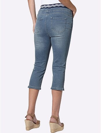 Jean Push-up Ceinture élastique Confortable - Taille Standard - Helline