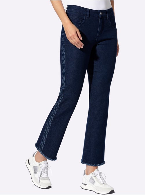 Jean Push-up Jolies Rayures Galon - Taille Standard - Helline - Kiabi