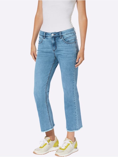 Jean Push-up Mélange De Cotons Agréable à Porter - Taille Standard - Helline - Kiabi