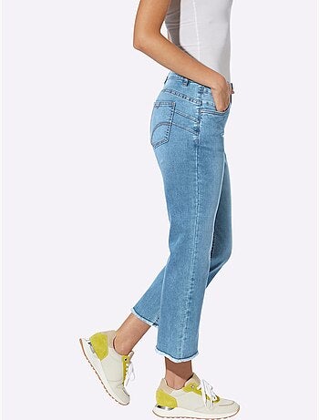 Jean Push-up Mélange De Cotons Agréable à Porter - Taille Standard - Helline