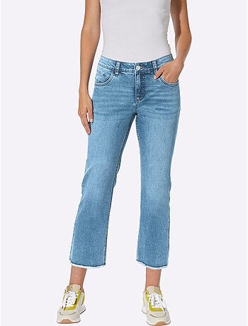 Jean Push-up Mélange De Cotons Agréable à Porter - Taille Standard - Helline