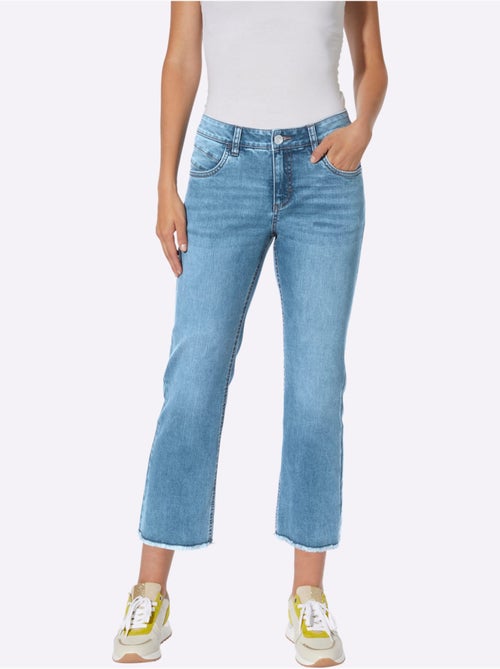 Jean Push-up Mélange De Cotons Agréable à Porter - Taille Standard - Helline - Kiabi