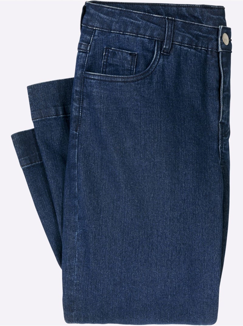 Jean Qualité Coton - Taille Courte - Witt Bleu jean - Kiabi