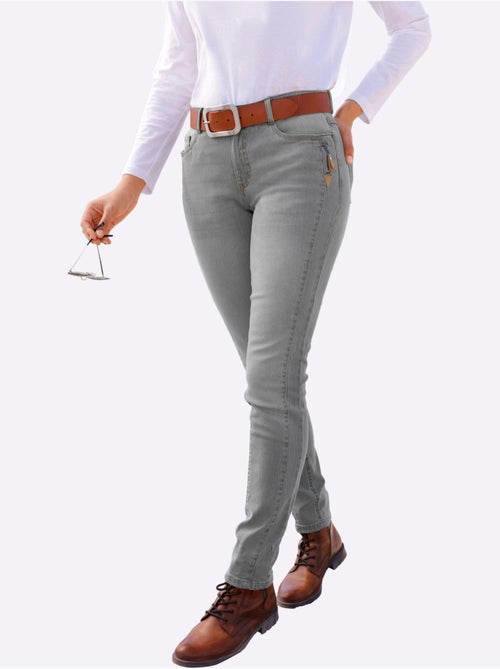 Jean qualité coton - taille courte - witt - Kiabi