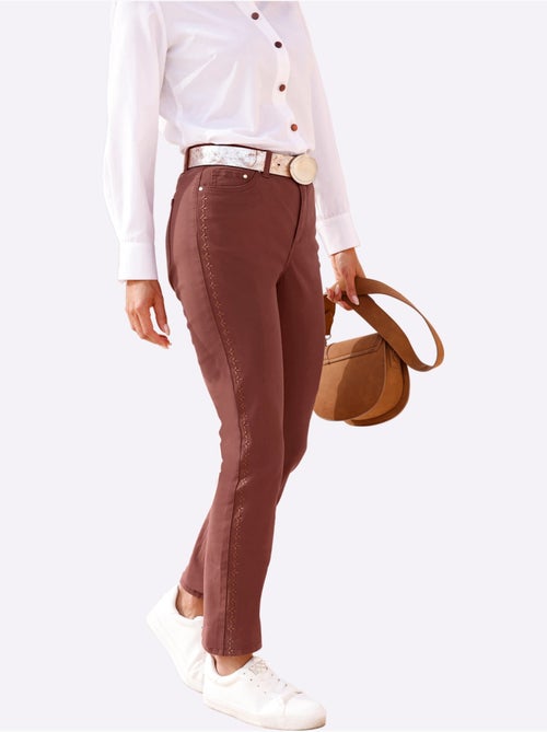 Jean qualité coton - taille courte - witt - Kiabi
