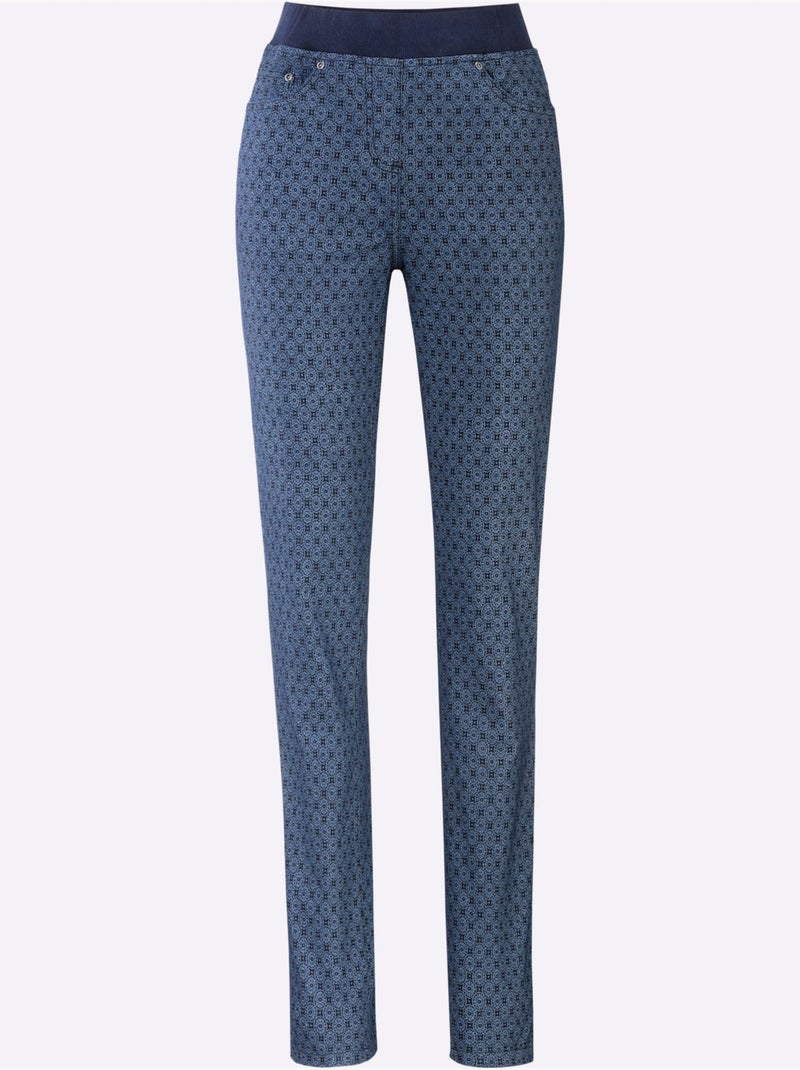 Jean Qualité Coton - Taille Standard - Witt Bleu Bleu marine - Kiabi