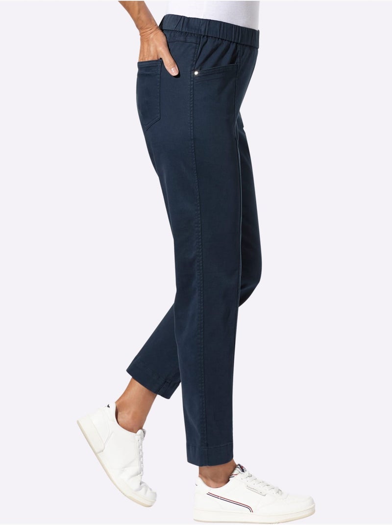 Jean Qualité Coton - Taille Standard - Witt Bleu foncé - Kiabi