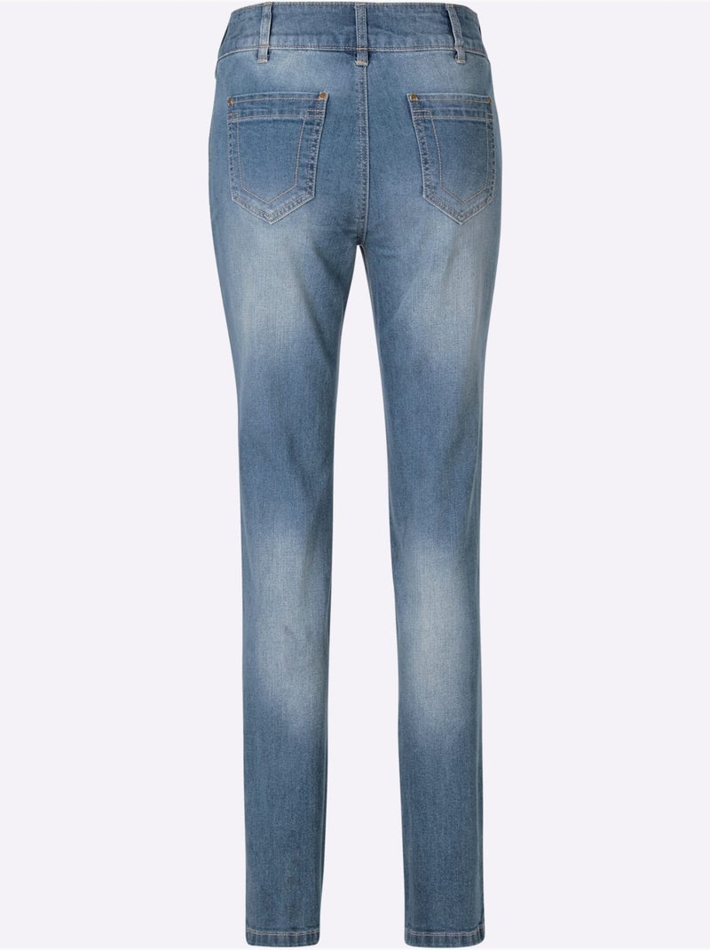 Jean qualité coton - Taille standard - witt Bleu jean - Kiabi